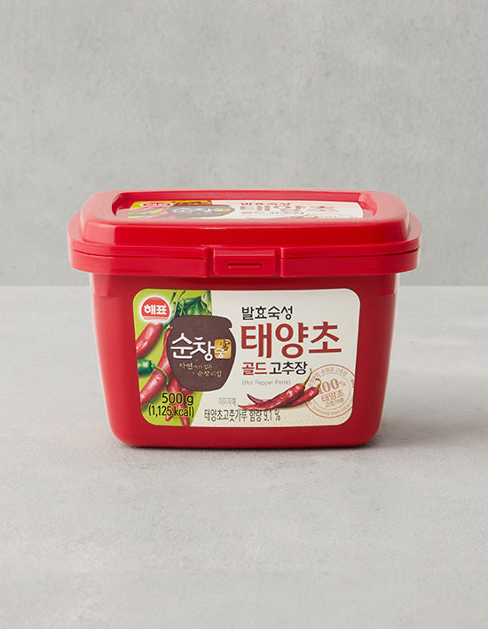 Sun-Dried Chili Gold Gochujang 500g (고추장) | 순창궁태양초골드고추장 500G