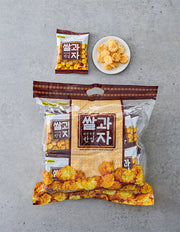 [Family] Crunchy Snowflake Bite-sized Rice Crackers 500g