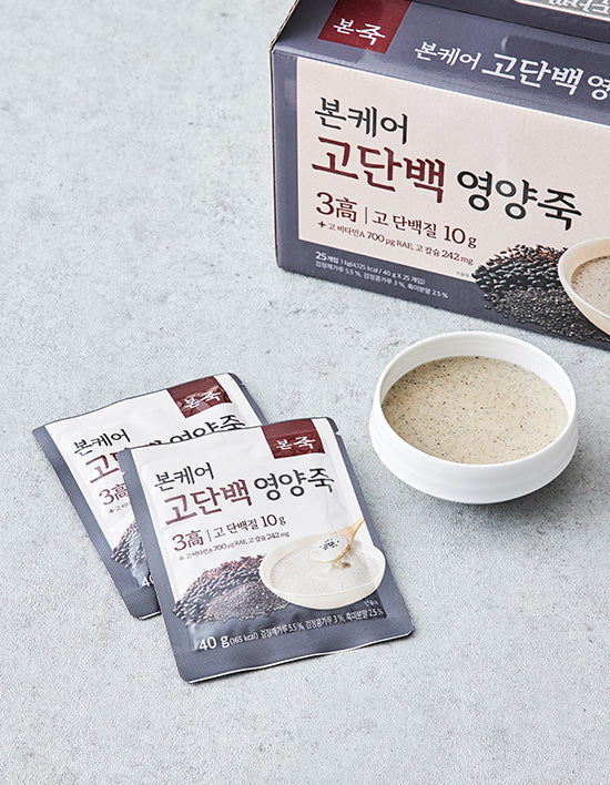[Bonjuk] Bon Care High Protein Nutritional Porridge 40g x 25 packs