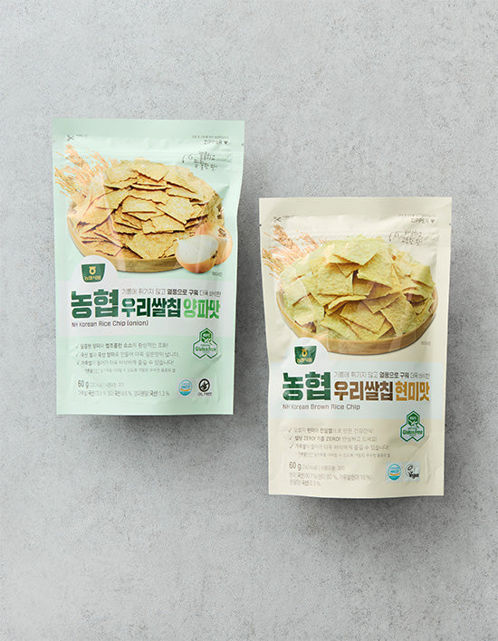 [Nonghyup] Our Rice Chips 2 types (select 1)