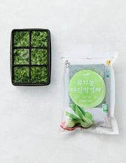 유기농 냉동 다진 청경채 100g - Kurly USA