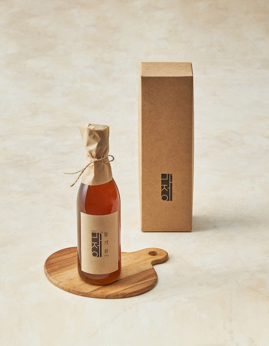 [마정기름집] 프리미엄 국산 햇들기름 350mL - Kurly USA