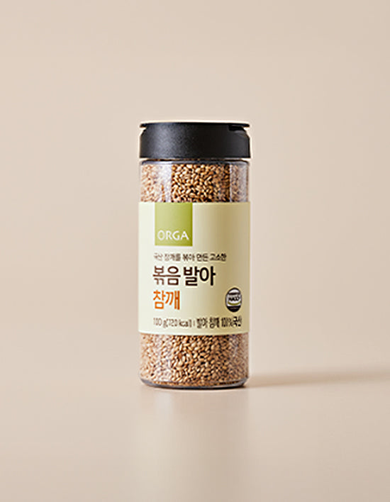 Roasted Korean Sesame Seeds (참깨) | 발아 볶음참깨(국산) 100g