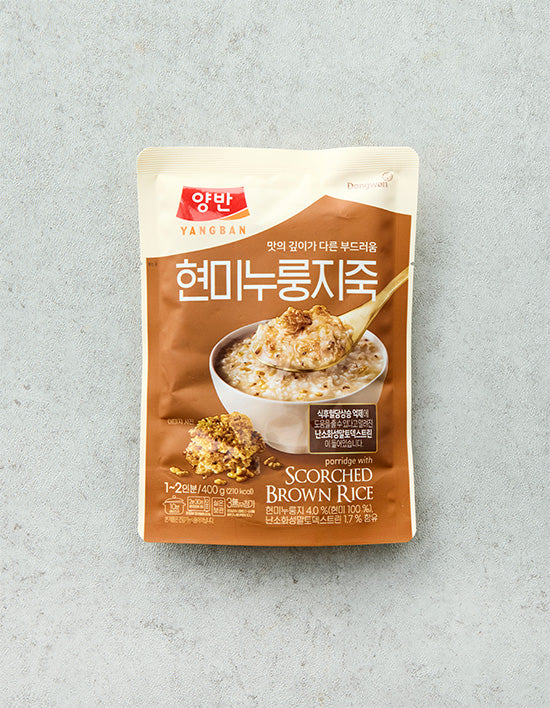 [Dongwon] Yangban Brown Rice Nurungji Porridge 400g (Pouch)