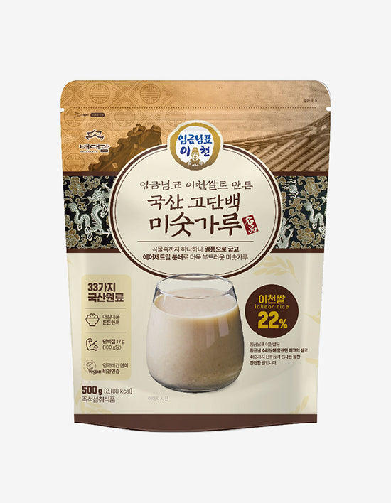 [배대감] 임금님표 이천쌀로 만든 국산 고단백 미숫가루 500g - Kurly USA