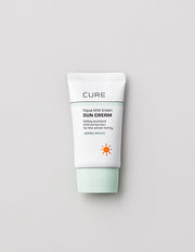 [김정문알로에] 큐어 아쿠아 마일드 그린 선크림 40ml (무기자차) - Kurly USA