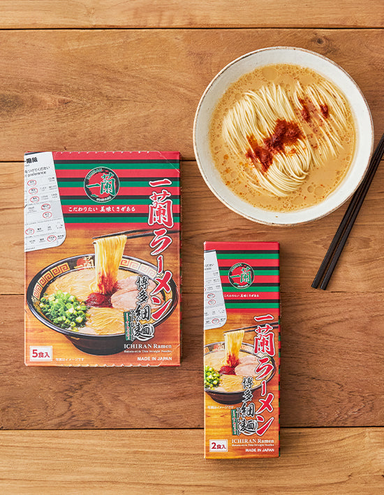 Ichiran Tonkotsu Ramen, 2 Types (돈코츠) | 돈코츠 라멘 2종
