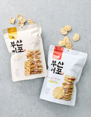 Bite-Size Busan Fish Jerky, 2 Types (부산어포) | 한입 부산어포 110g 2종 (택1)
