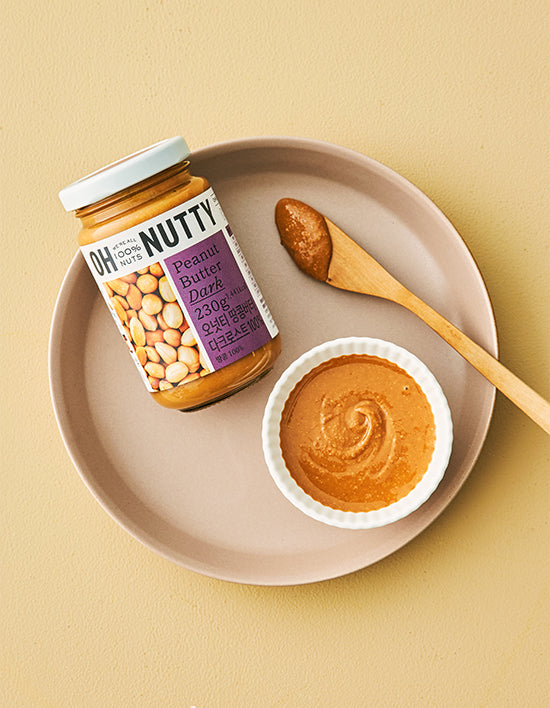 [Onutty] 100% Peanut Butter Dark Roast 230g