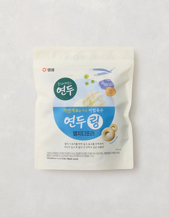 [샘표] 연두링 멸치디포리 140g(35정) - Kurly USA