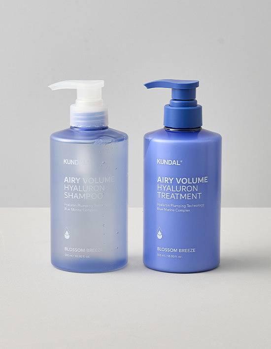 [쿤달] 히알루론 에어리 볼륨 샴푸/트리트먼트 500ml (택1) - Kurly USA