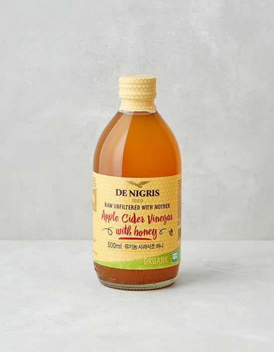 Apple Cider Vinegar with Honey (사과식초) | 유기농 사과식초 위드 허니 500ml