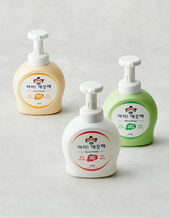 [아이깨끗해] 핸드워시 대용량 490mL 3종 (택1) - Kurly USA