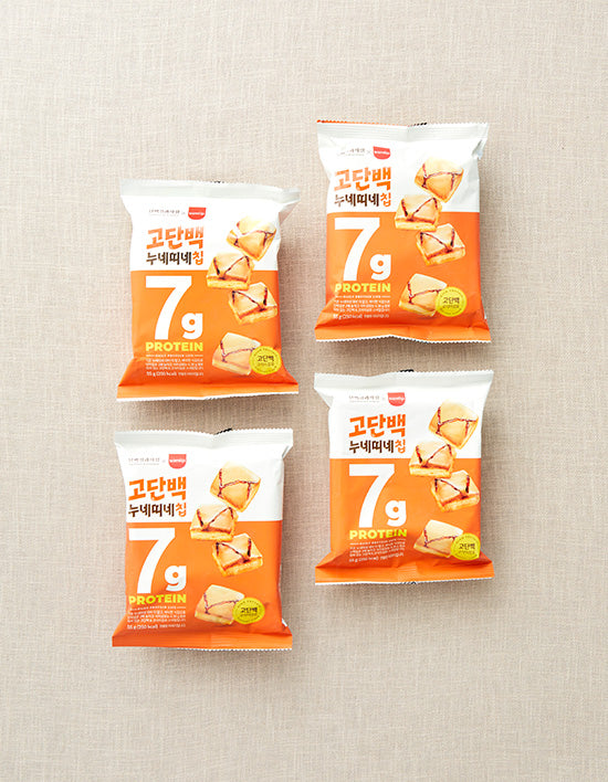 [단백질 과자점] 고단백 누네띠네 칩 55g x 4입 - Kurly USA