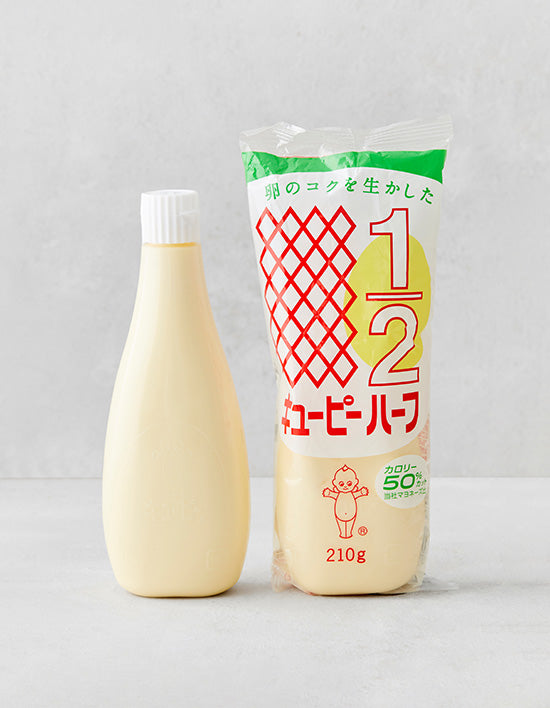 Half-Fat Kewpie Mayonnaise (마요네즈) | 하프 마요네즈 210g