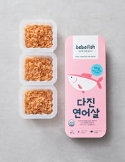 [베베피쉬] 국산 다진 연어살 90g (냉동)