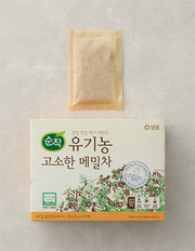 [샘표] 순작 유기농메밀차 200g(10gx20입) - Kurly USA