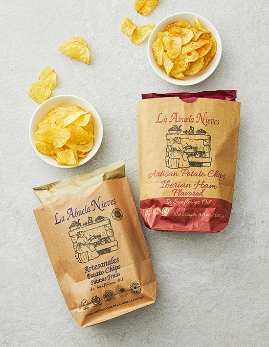 [La Abuelani Eves] 2 types of Spanish handmade potato chips (choose one)