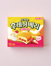 [오리온] 후레쉬베리 딸기바나나 12입 - Kurly USA