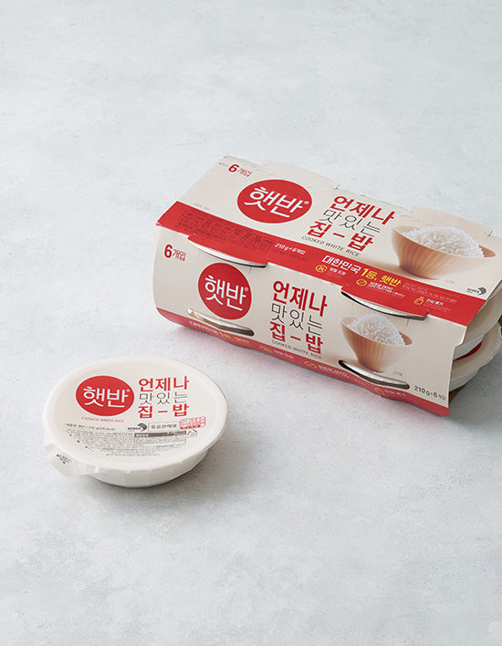 [햇반] 백미밥 210g X 6입 - Kurly USA