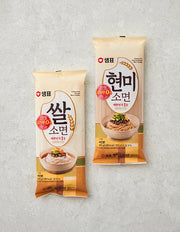 Rice & Brown Rice Somyeon, 2 Types (쌀소면) | 쌀&현미소면 400g 2종 (택1)