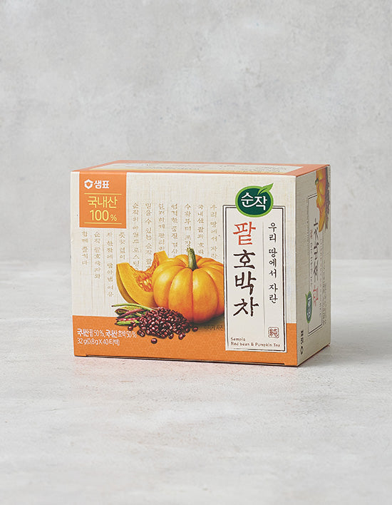 [Sempio] Soonjak Red Bean & Pumpkin Tea Bags (0.8g X 40 count)