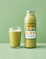 [틸리셔스] 수제 루이보스 말차 밀크티 500mL