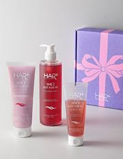 [헤어플러스] 여성 탈모 케어 세트 (구성: 샴푸 500ml+샴푸 100ml+헤어팩 210ml) - Kurly USA
