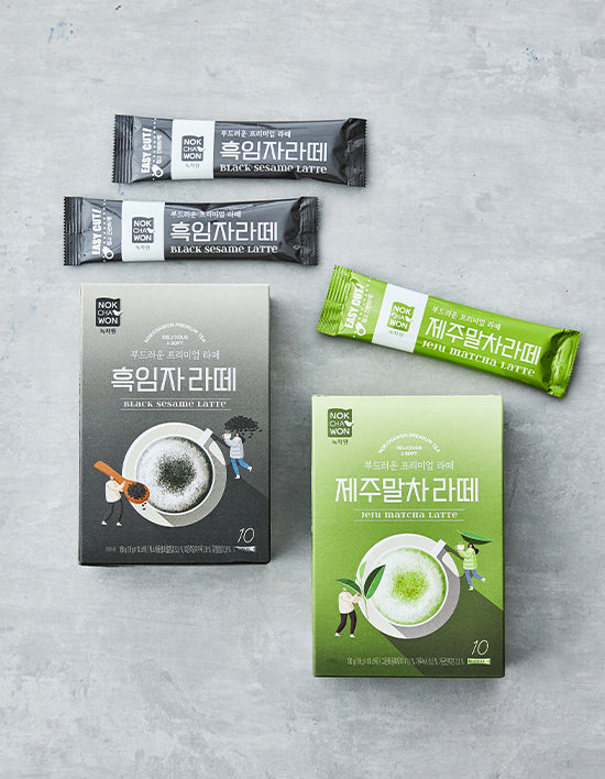 [녹차원] 라떼 2종 (18g X 10개입) (택1)