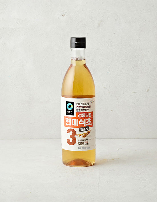 [Chung Jung One] Traditional Brown Rice Vinegar 470ml