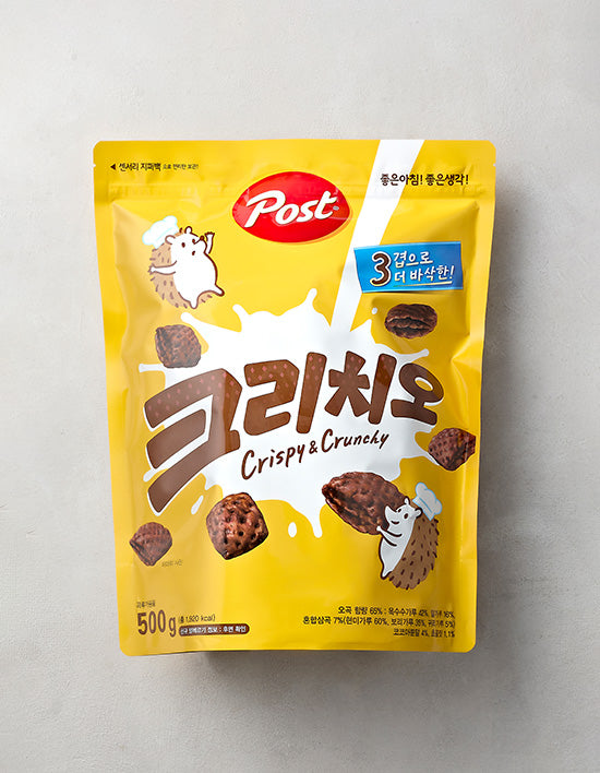 Choco Cricio Cereal (초코 크리치오) | 초코 크리치오 시리얼 500g