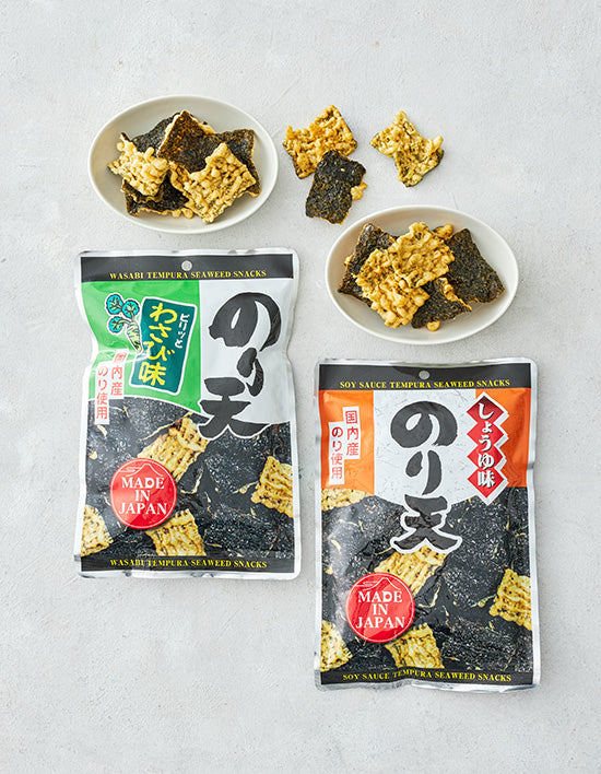 [Daiko] Nori Ten Seaweed Chip Snacks 2 Types (Select 1)