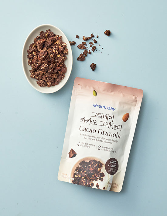 [그릭데이] 리얼카카오 그래놀라 150g - Kurly USA