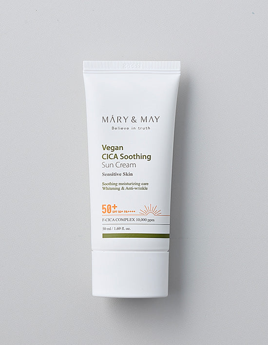 [마리엔메이] 비건 시카 수딩 선크림 SPF50+ PA++++ 50ml - Kurly USA