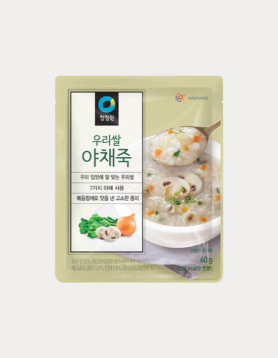 [청정원] 우리쌀야채죽 60g
