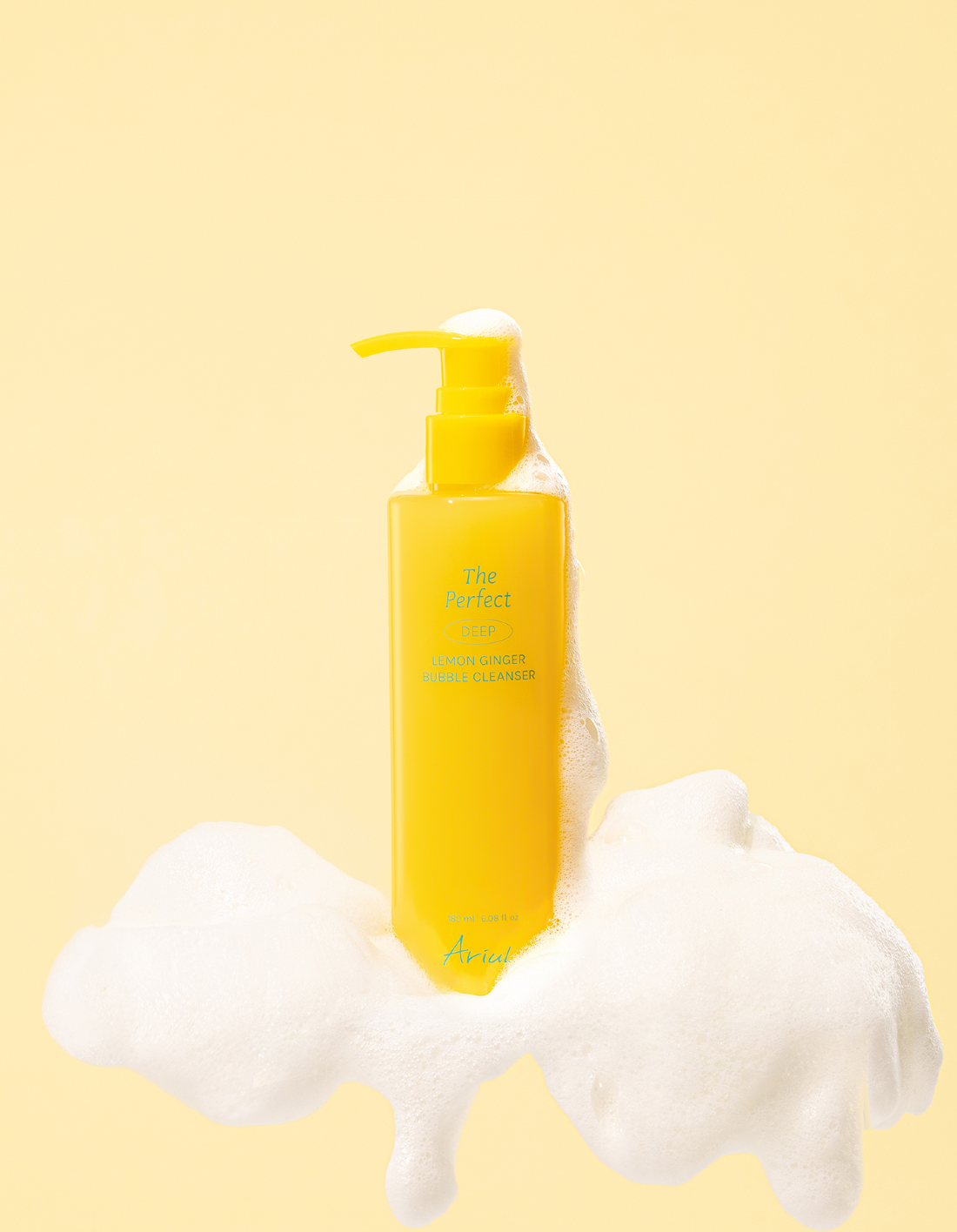 [아리얼] 더 퍼펙트 레몬진저 버블 클렌저 180mL - Kurly USA