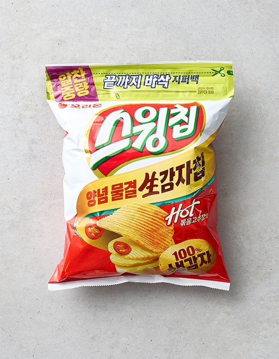 [오리온] 스윙칩 볶음고추장맛 210g (지퍼백) - Kurly USA