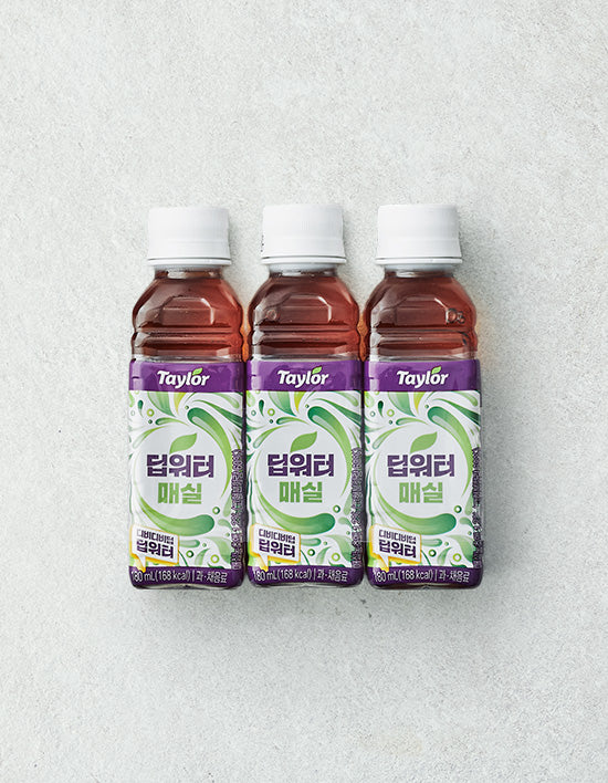 [테일러] 딥워터 매실 (180mL X 3개입)