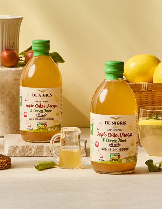 [Denigris] Organic Apple Cider Vinegar & Lemon 500ml