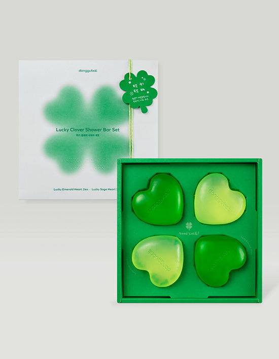 Donggubat Lucky Clover Shower Bar Set (샤워바) | 럭키클로버 샤워바 세트