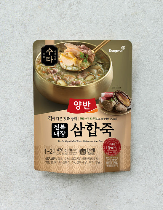 [Dongwon] Sura Wando Abalone Tripe Samhap Porridge 420g (Pouch)