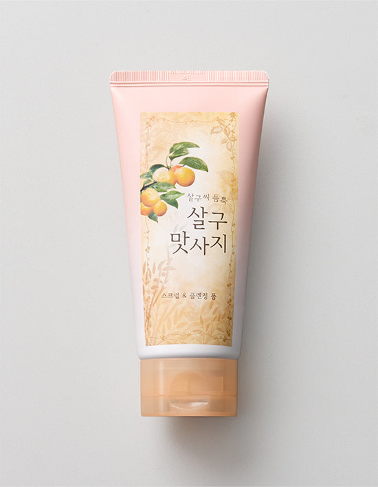 [온더바디] 드봉 살구맛사지 스크럽 앤 클렌징폼 120g - Kurly USA