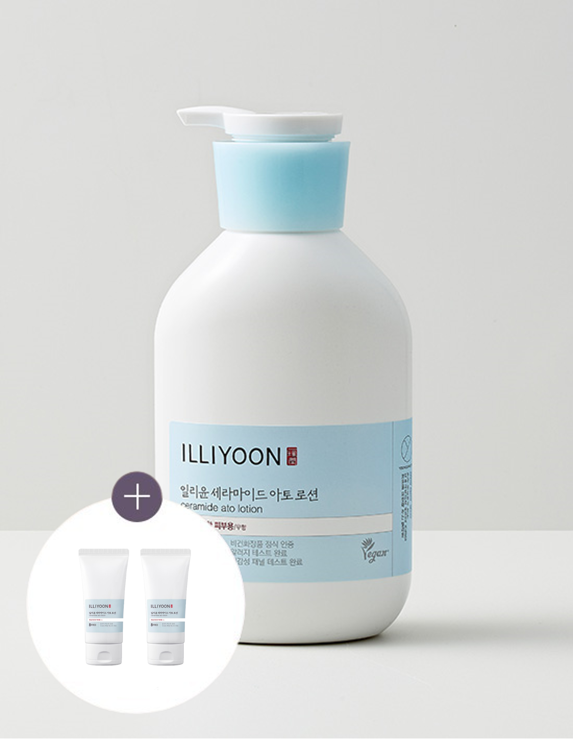[ILLIYOON] Ceramide Ato Lotion 528ml + 136ml Special Set