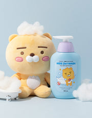 [베비언스] 리틀프렌즈 키즈 2in1 헤어 앤 바디워시 라이언 390ml