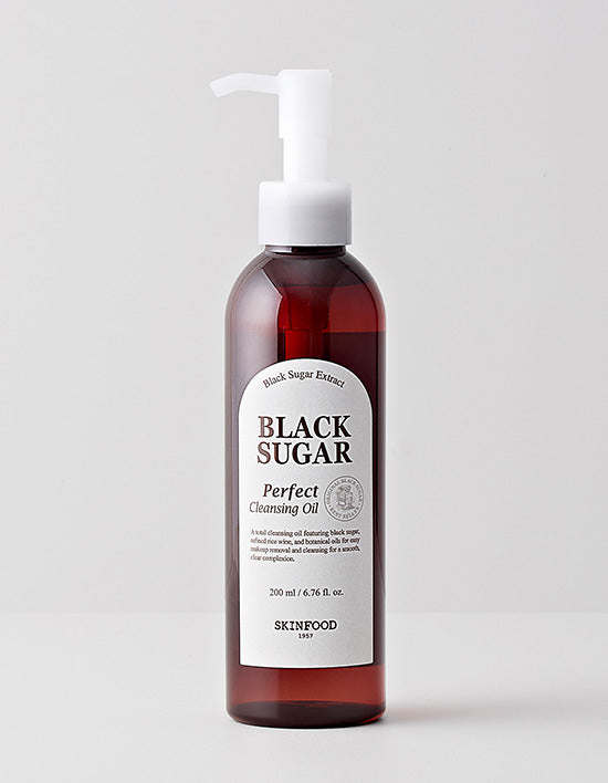 [스킨푸드] 블랙슈가 퍼펙트 클렌징 오일 200ml - Kurly USA