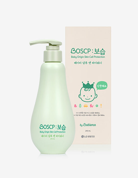 [Babience] Moisturizing Baby Shampoo & Body Wash Gel Type 245ML