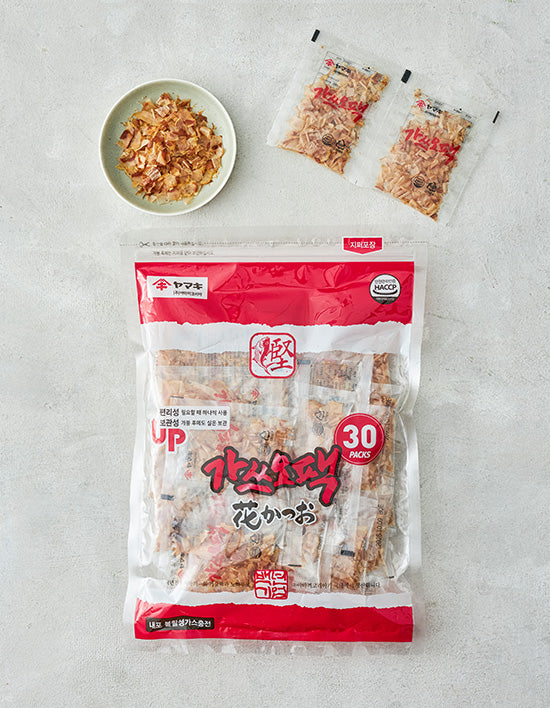 Bonito Flakes Topping Packs (가쓰오부시) | 이찌방 토핑용 하나 가쓰오부시 1g x 30개입