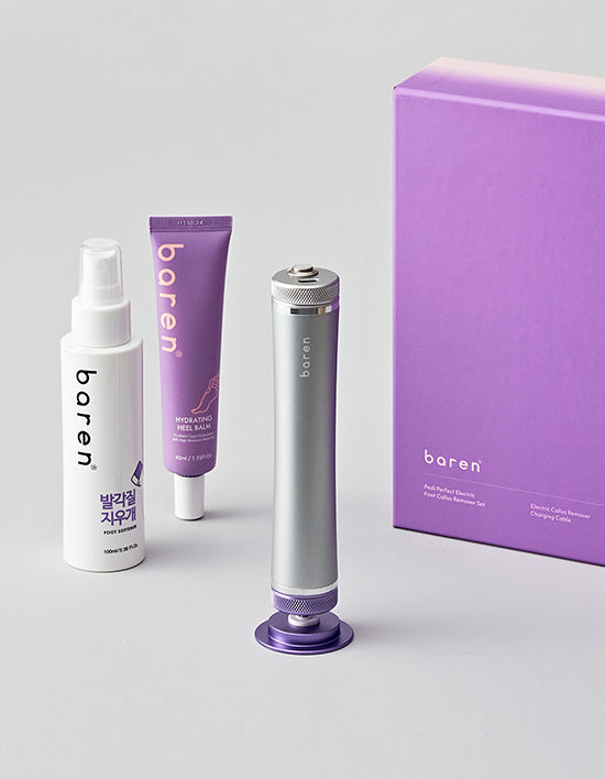 [바렌] 패디퍼펙트 전동 발각질제거기 - Kurly USA