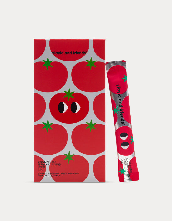 Organic NFC Tomato Juice Sticks, 15 ct (토마토즙) | 유기농 NFC 토마토즙 스틱형 (25mlx15포)
