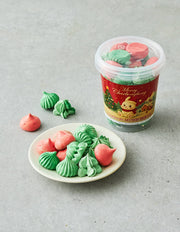 Christmas Tree Meringue Cookies (머랭 쿠키) | 크리스마스 트리 머랭 쿠키 28g